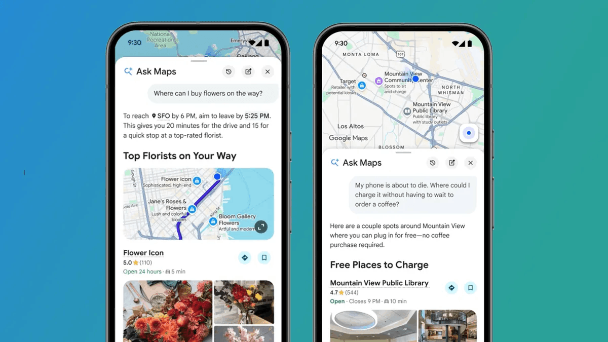 Ask Maps illustration